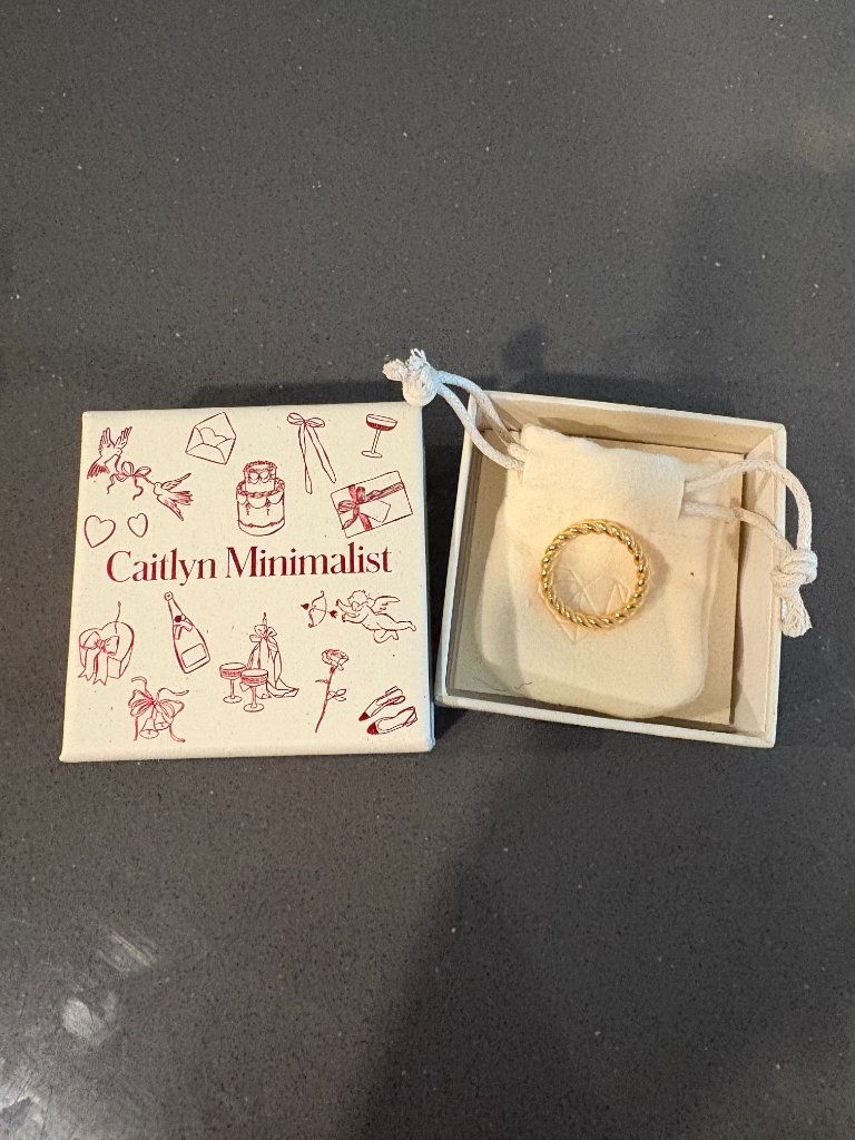 Nwt Caitlyn Minimalist Tia Ring — image 2 of 2
